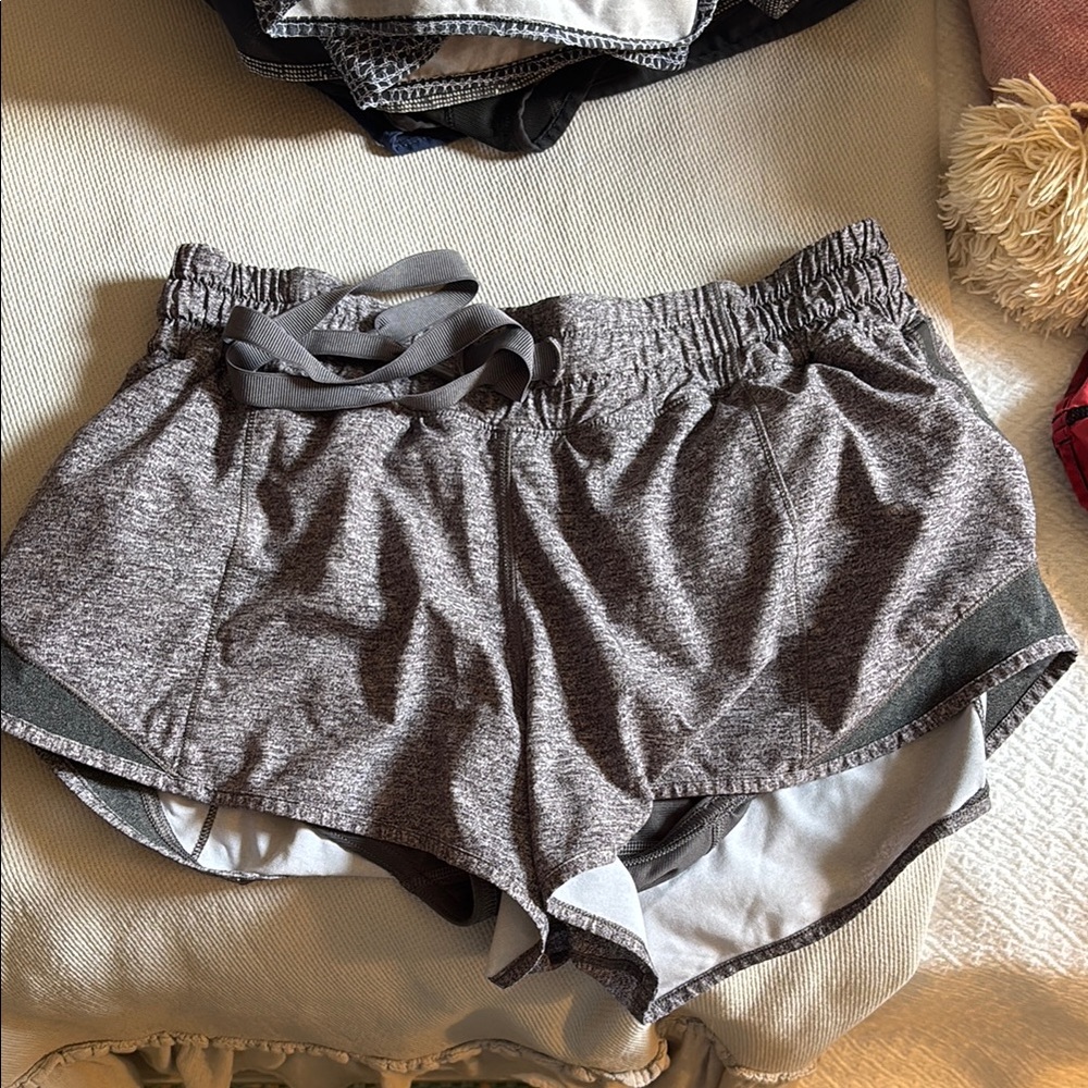 Lululemon Athletica Gray Athletic Shorts
